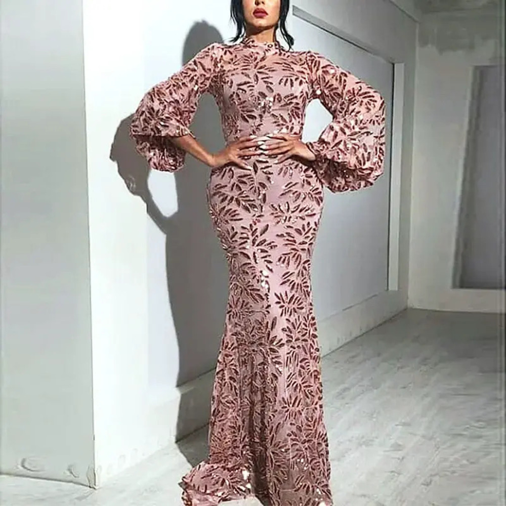 ZARA Petal Flared Party Banquet Gown